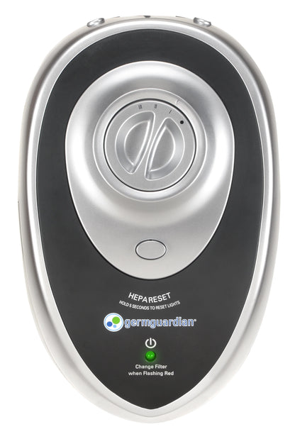 GermGuardian 743 Sq. ft. Tower Air Purifier with HEPA Pure Filter, Gray, AC4820