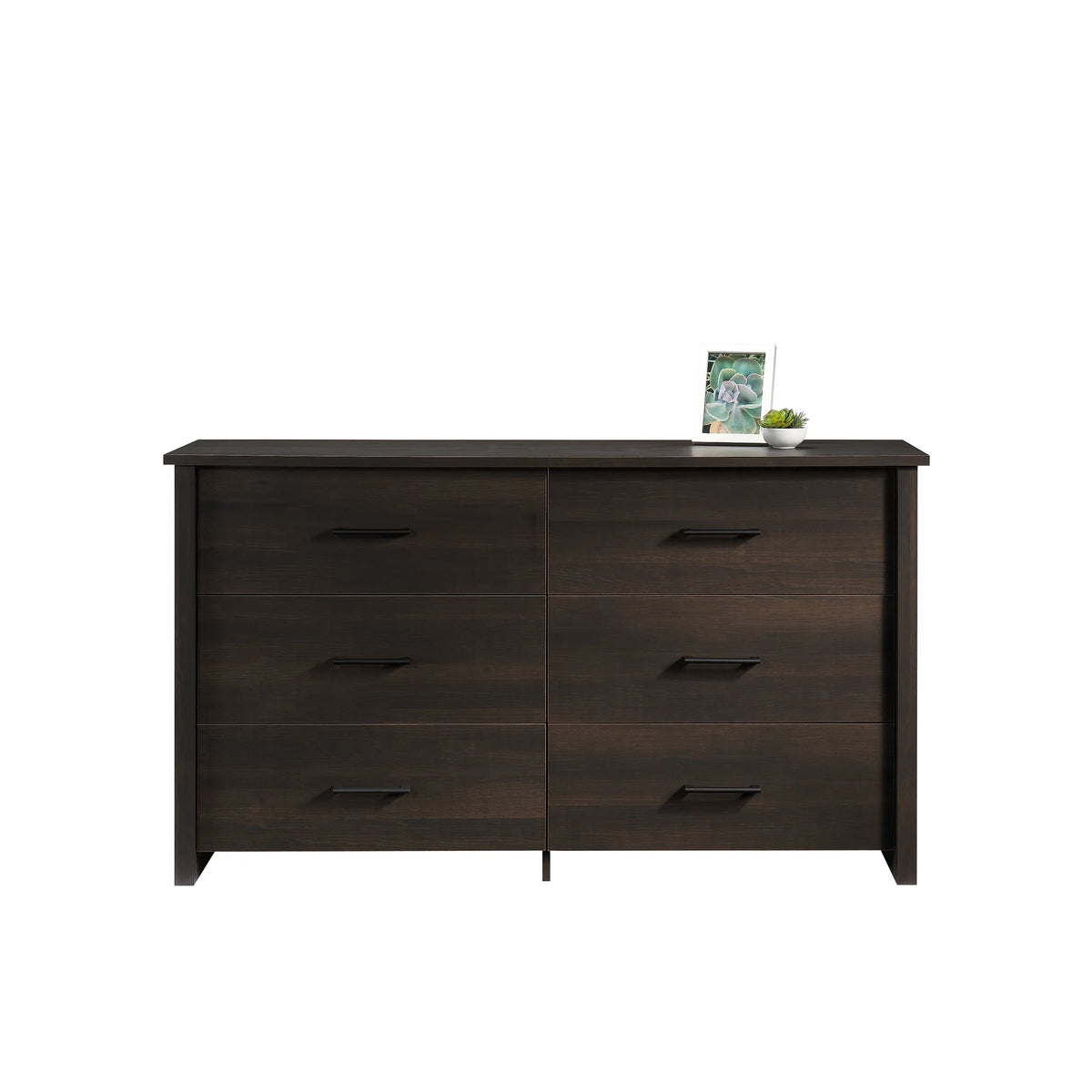 Mainstays Hillside 6-Drawer Dresser, Soft White Finish