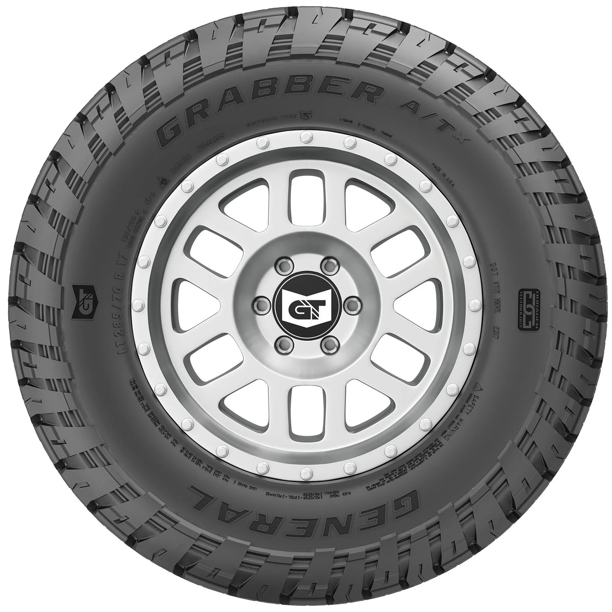 General Grabber A/T X All Terrain 255/70R17 112S Light Truck Tire