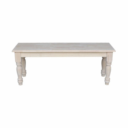 International Concepts Farmhouse Dining Bench
