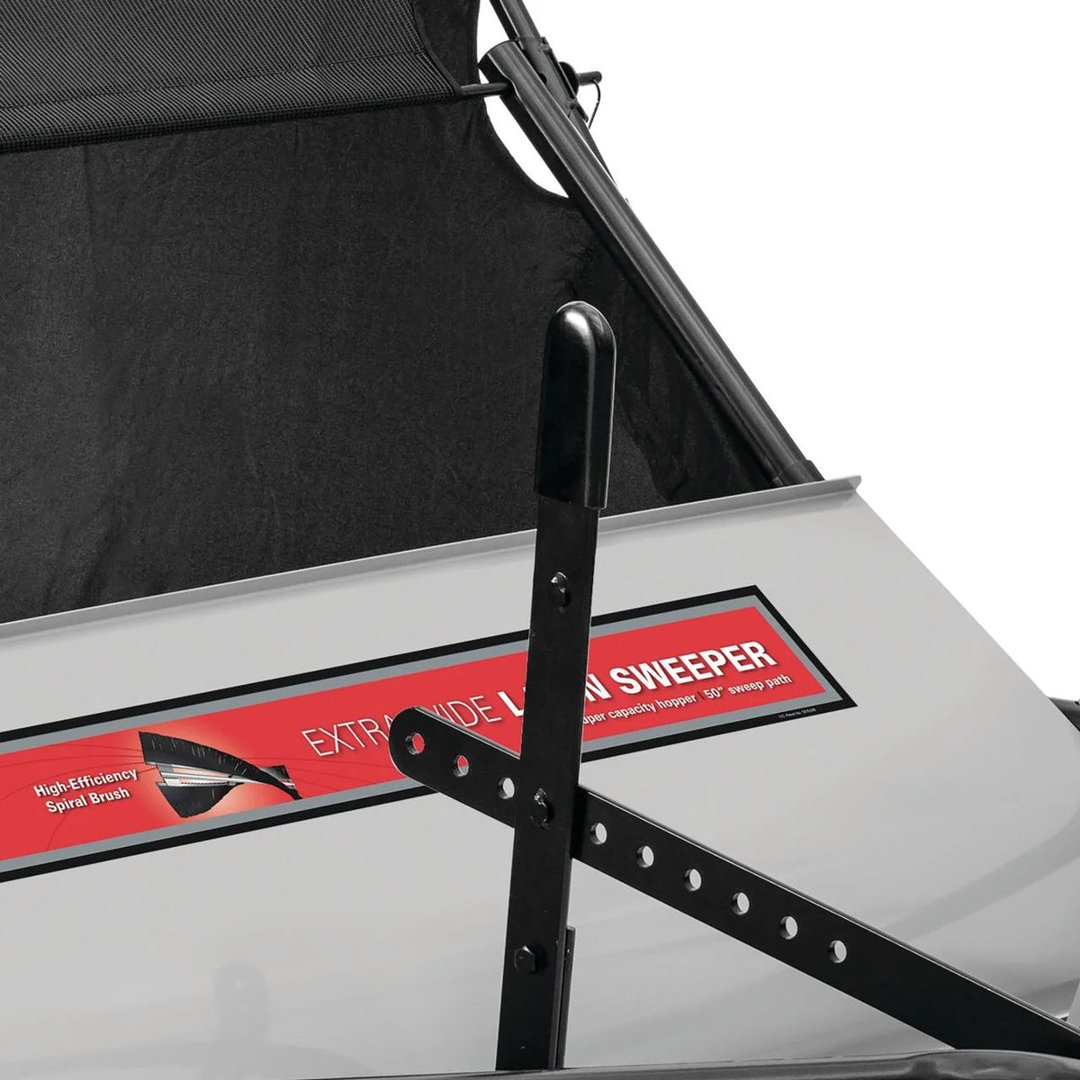 Ohio Steel Tow Behind Lawn Sweeper, 42 inch, 22 Cu. ft, Heavy-Duty Leaf and Grass Collector, Patented Spiral Brush
