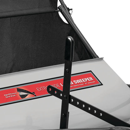 Ohio Steel Tow Behind Lawn Sweeper, 42 inch, 22 Cu. ft, Heavy-Duty Leaf and Grass Collector, Patented Spiral Brush