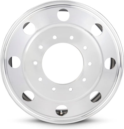 New 19.5x6 inch Wheel for Ford F-550SD 2005-2022 Outside Machined Aluminum Rim