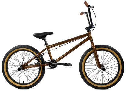 Elite BMX Bicycle 20” Freestyle Bike - Stealth Blue Purple Ideal for Ages 7 to 18 Years