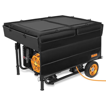 IGAN Generator Tent Waterproof Portable Cover for 3500�C12000 Watt 9,2 lb. Black
