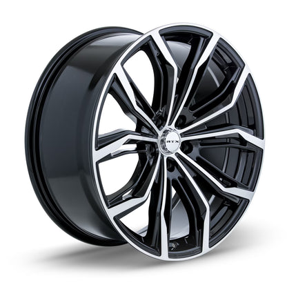 RTX Black Widow 16x7 5x105 ET38 CB56.6 Black Machined Wheel