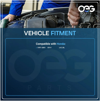 OEG Parts New Alternator Replacement for Honda CR-V L4 2.0L 97-01 06311P3FJ51RM 31100-P3F-013 31100P3F013RM 31100-P3F-A01 31100P3FA011 31100P3FA01RM CJU81 CJU97 31100-P3F-J01 31100P3FJ01RM