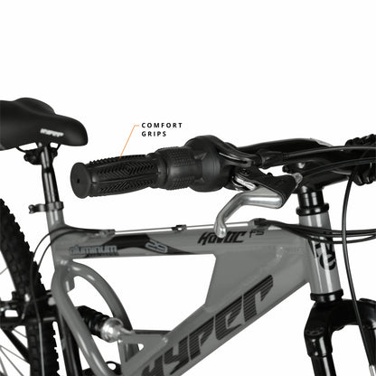 Hyper Bicycles 29" Men's Havoc Mountain Bike, Gray