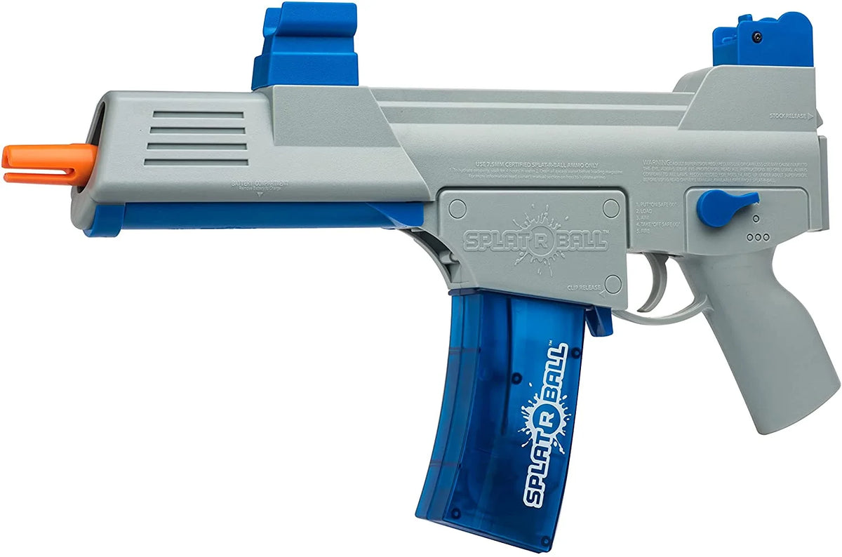 BenBoy Electric Ball Water Bead Blaster with USB Charging Cable and Sling and Sling Clip, Blue