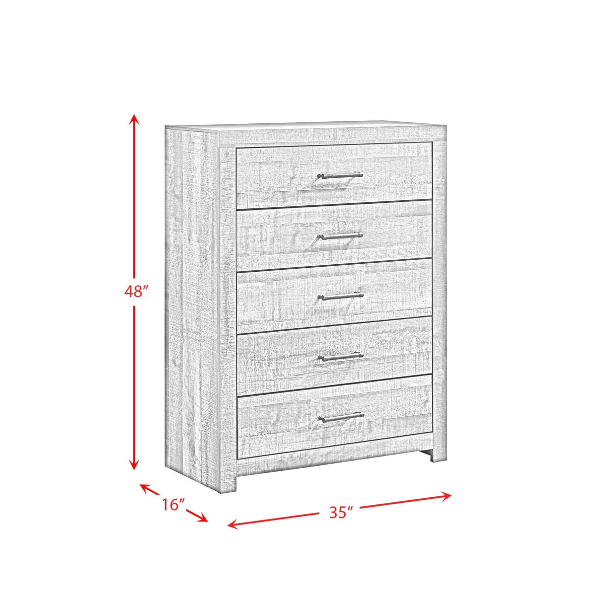 Beckett Queen Bookcase Panel 6PC Bedroom Set with Bluetooth