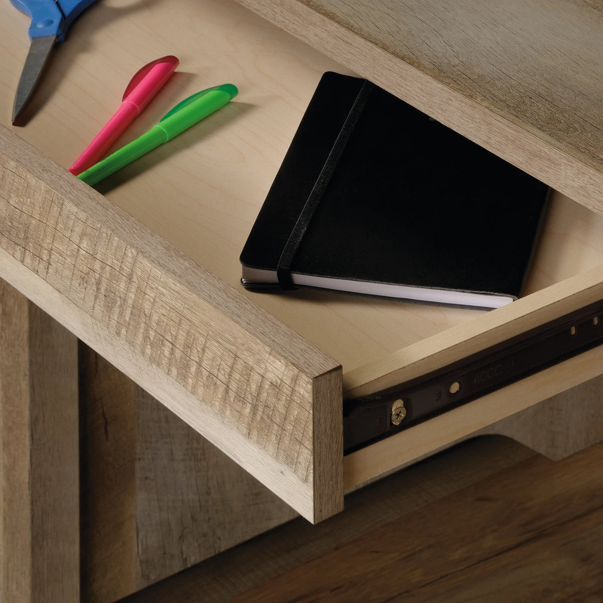 Sauder Cannery Bridge Computer Desk, Sindoori Mango Finish