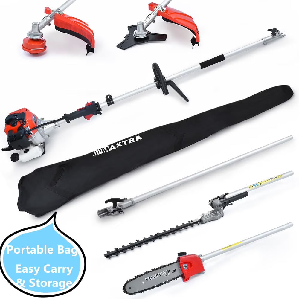 Maxtra Scooters 16ft 2 Cycle Gas Powered Extendable Pole Saws, Anti-Vibration System
