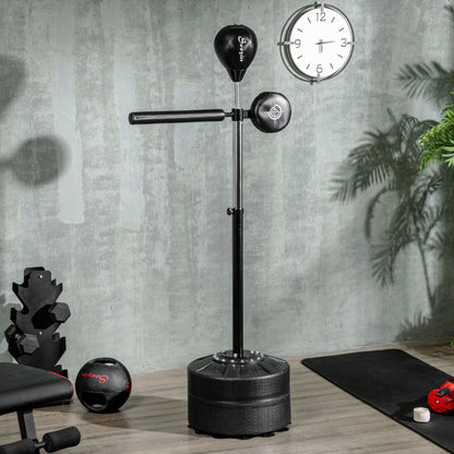 Soozier Speed Bag Boxing Bag Stand Reflex Training Equipment