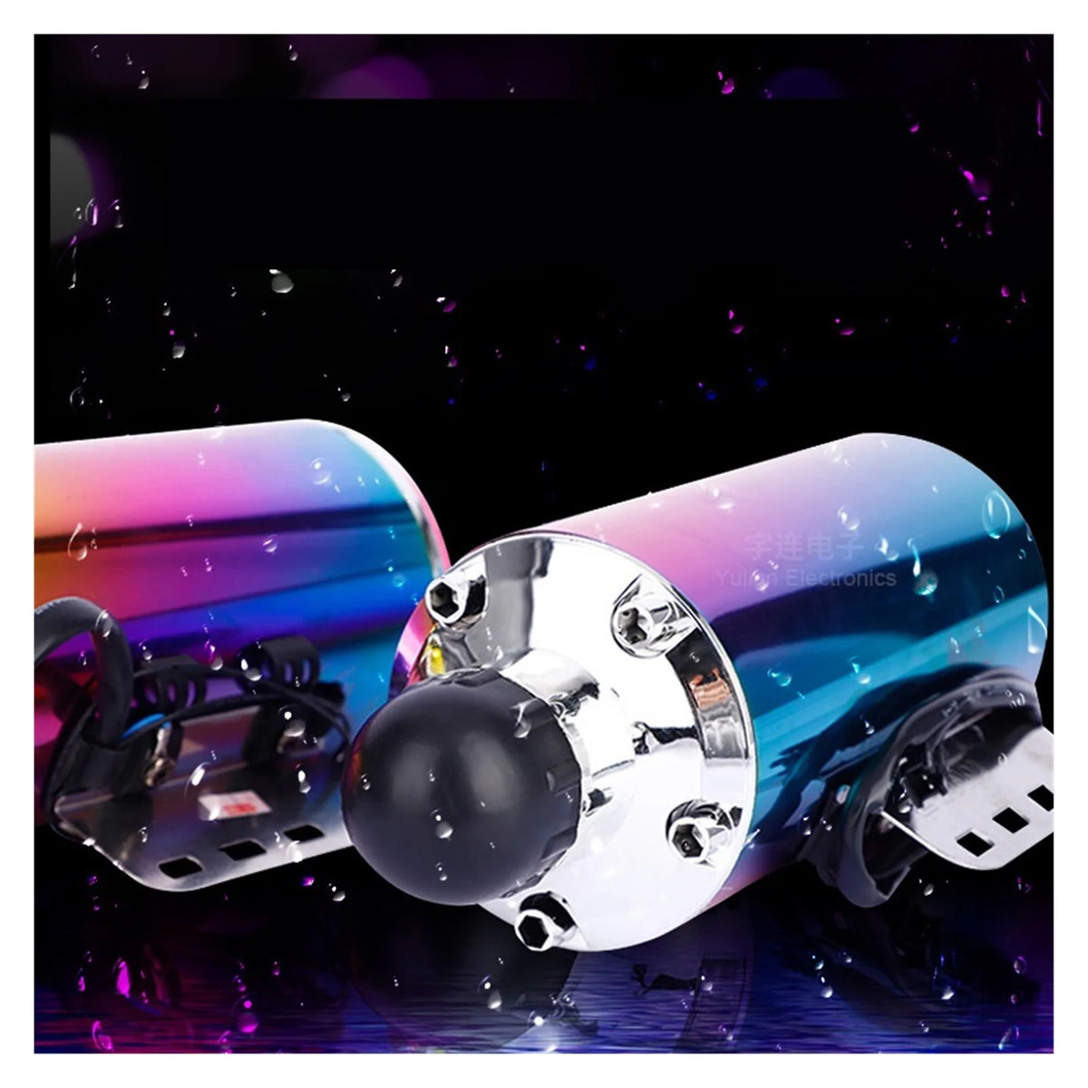 With Simulator Exhaust Pipe Motorcycle Au-dio Battery Car Bluetooth Subwoofer Electric Car Color Plated Speaker ,Clear Distortion-Free