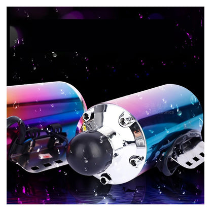 With Simulator Exhaust Pipe Motorcycle Au-dio Battery Car Bluetooth Subwoofer Electric Car Color Plated Speaker ,Clear Distortion-Free
