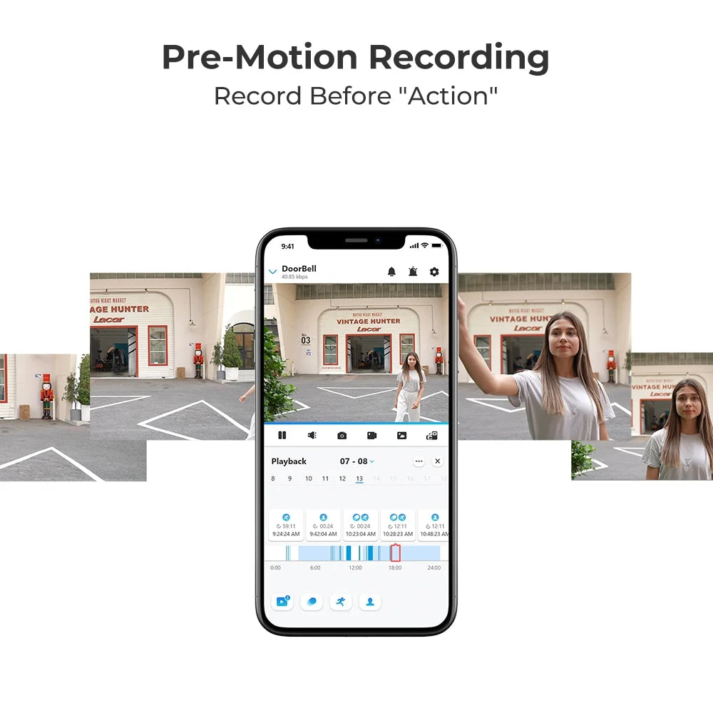 Reolink 5MP Home Doorbell Camera Wired WiFi Video Doorbell Chime, 180�� Motion Human Detection, 2 Way Talk, Local Storage