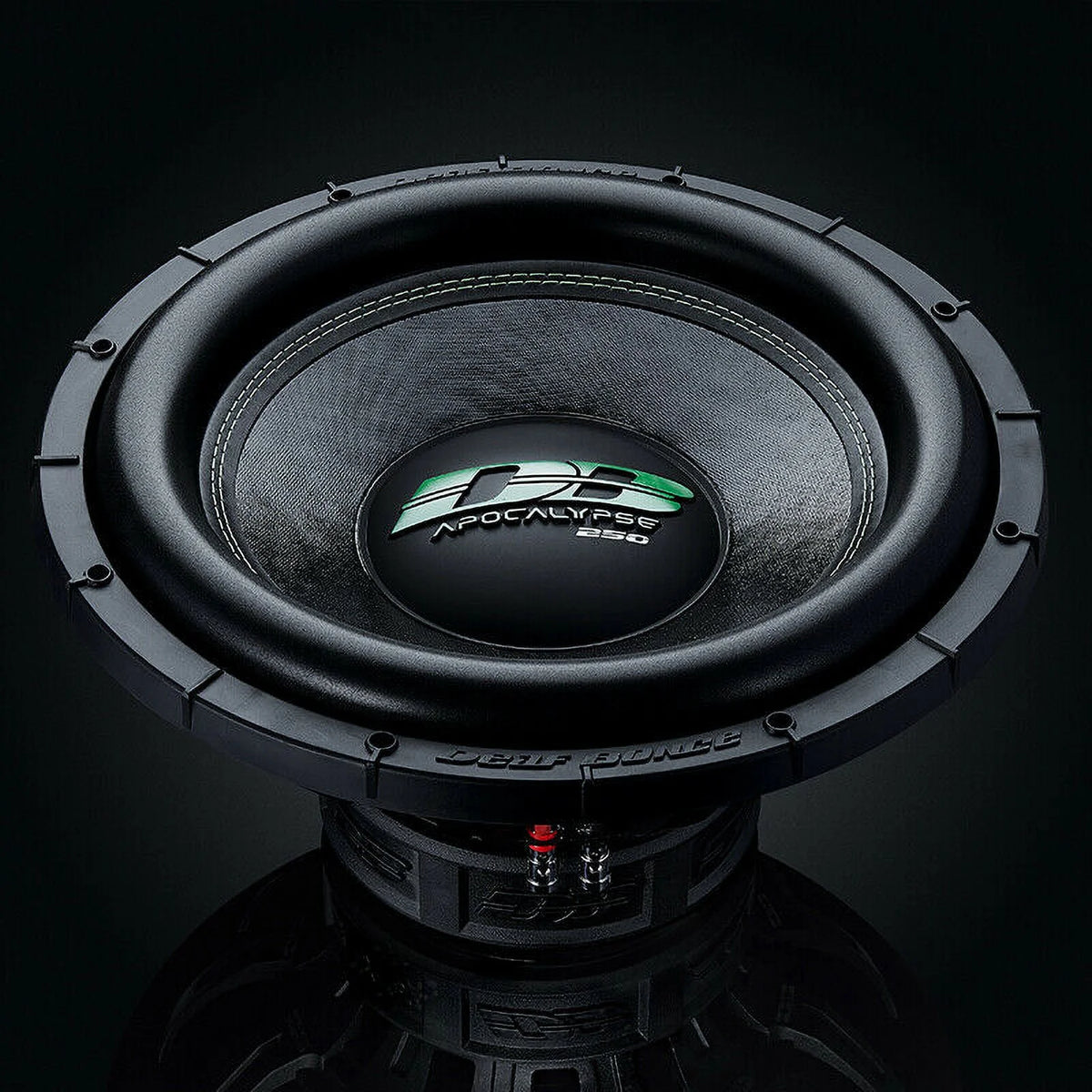 Deaf Bonce Apocalypse 15" 4000 Watt 1 Ohm Car Subwoofers (2 Pack)