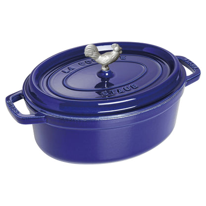 Staub Cast Iron 5.75-qt Coq au Vin Cocotte - Graphite Grey