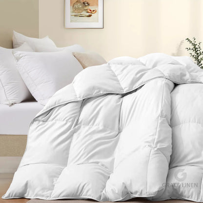 Bedding Comforter Cal King Size, Duvet Insert, Quilted Comforter with Corner Tabs, All Season Lightweight Quilt, Down Alternative Hotel Comforter Cal King Size 96X102 Baby Pink