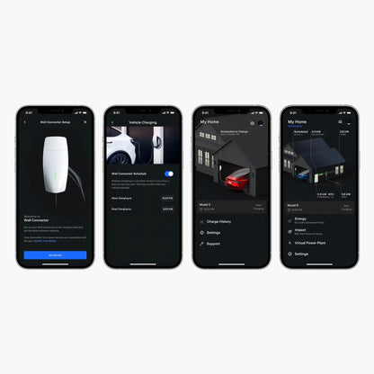Tesla Wall Connector - Electric Vehicle (EV) NACS Charger - Level 2 - up to 48A with 24' Cable