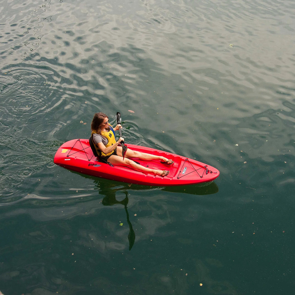 Lifetime Hydros 101 inch Sit-on-Top Kayak, Orange (90595)