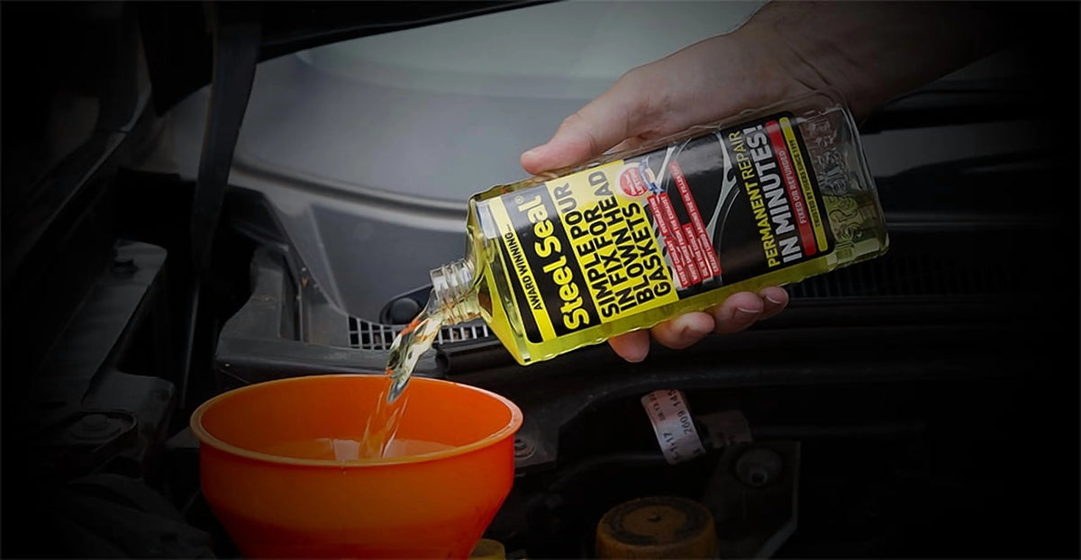 Steel Seal Blown Head Gasket Fix Repair Sealer for 6 Cylinder Engines