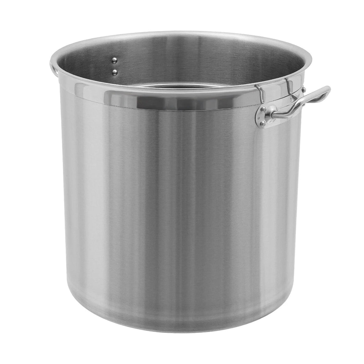 33/52 Quart Stock Pot Stainless Steel Large Kitchen Soup Big Cooking Restaurant for Hotels, Restaurants, Homes