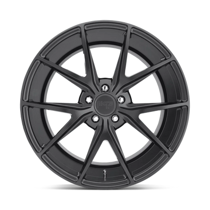 Niche M117 Misano 19X8.5 5X108 40Et 66.56Cb Matte Black Wheel