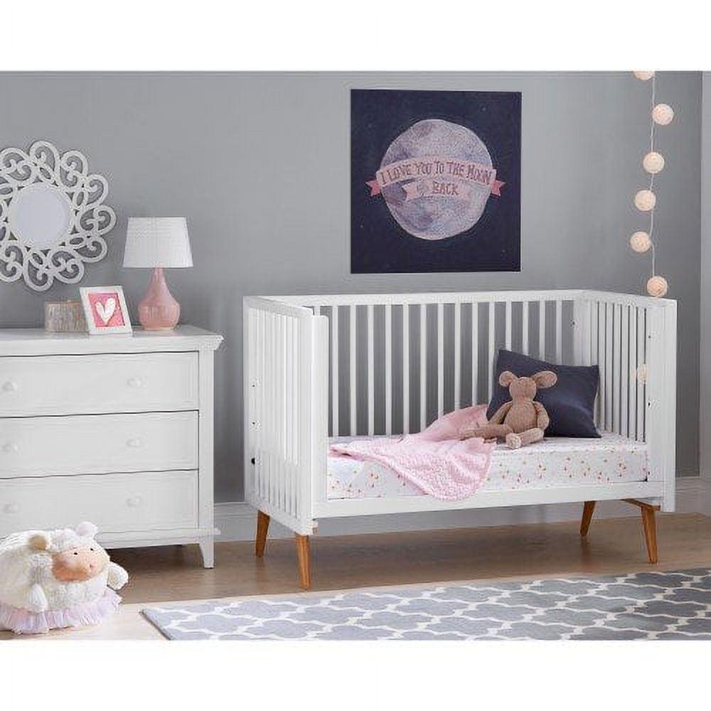 Contours Roscoe 3-in-1 Baby Crib. Toddler. Daybed. White. Unisex
