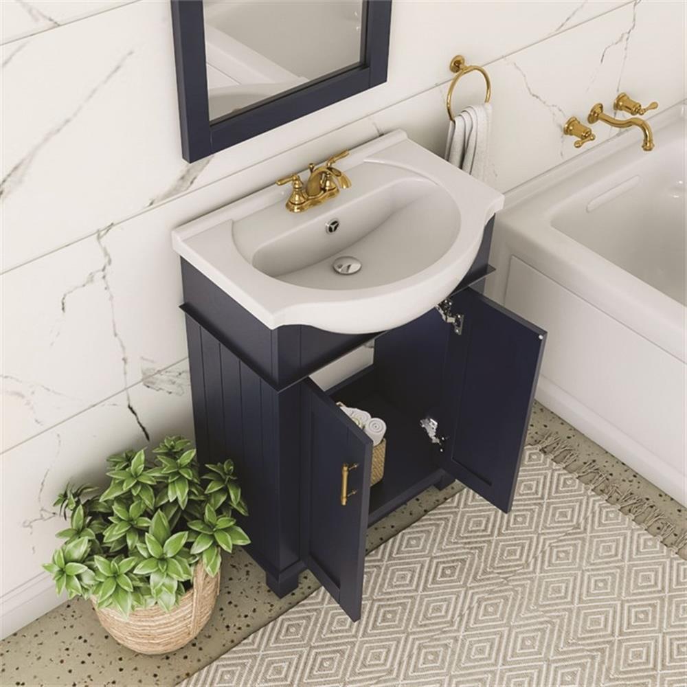 Fresca Hartford 24" White Traditional Bathroom Vanity