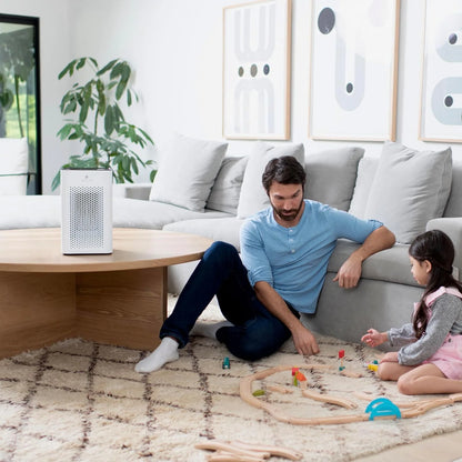 Medify Air White MA-25 Air Purifier HEPA Filters I Smoke Dust Odors Pet Dander I 3 in 1 with Pre-filter HEPA H13 & Activated Carbon I Removal of 0.1 to 0.3 microns I 825 Sq ft Coverage I Value Pack