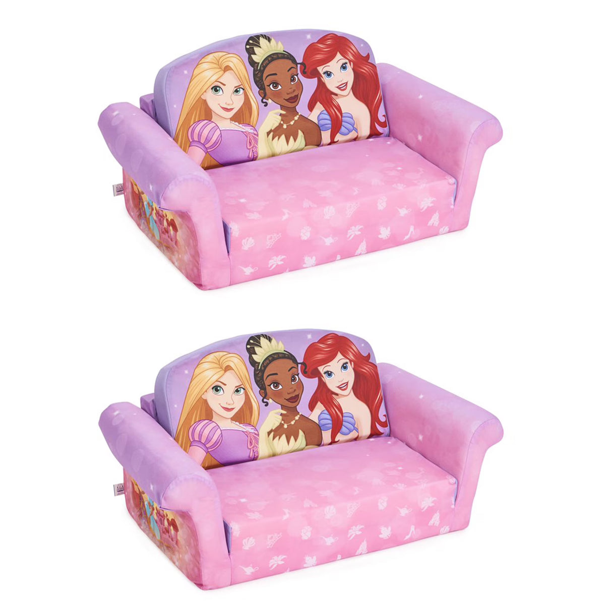 Marshmallow Furniture 2 Pack 2-in-1 Flip Open Foam Sofa Bed, Toy Story 4