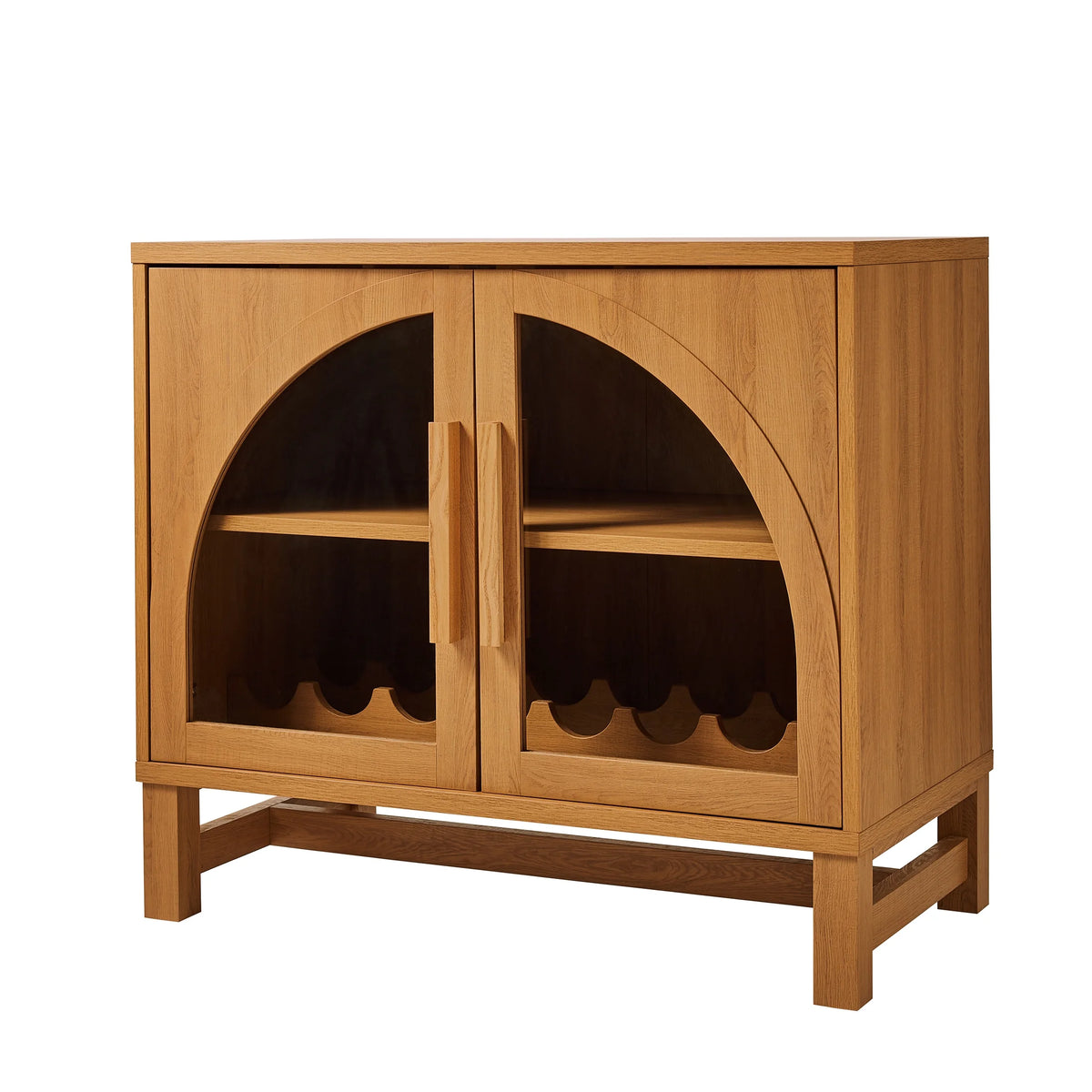 Better Homes & Gardens Juliet Arch Door Kitchen Console, Black Finish