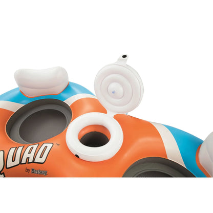 Bestway Rapid Rider 4 Person River Lake Raft and Intex Electric Air Pump
