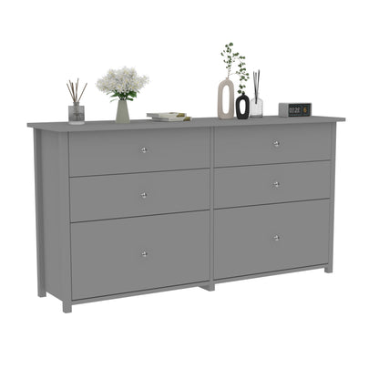 VEIKOUS Oversized 5-Drawer Dresser Chest, Large Storage Dresser for Bedroom Storage, Oak
