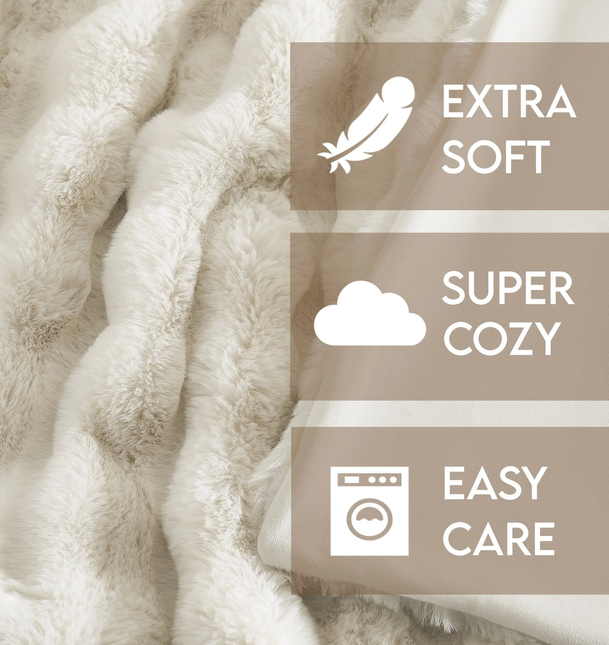 Brooklyn Loom Bubble Faux Fur 100% Microfiber Polyester  Twin XL Blanket in Green, All Season, Adult Size, OEKO-TEX Certified