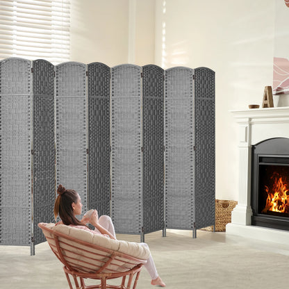 3-Panel Room Divider, 6 ft Office Partition Walls Wood Divider Folding Portable Privacy Screen, Room Dividers and Folding Privacy Screens for Home, Room Separator Wall Dividers,Black