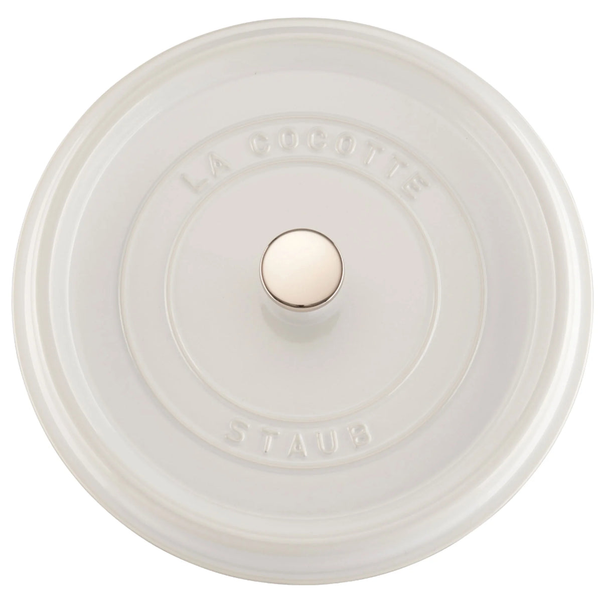 Staub Cast Iron 5.5-qt Round Cocotte - Cherry