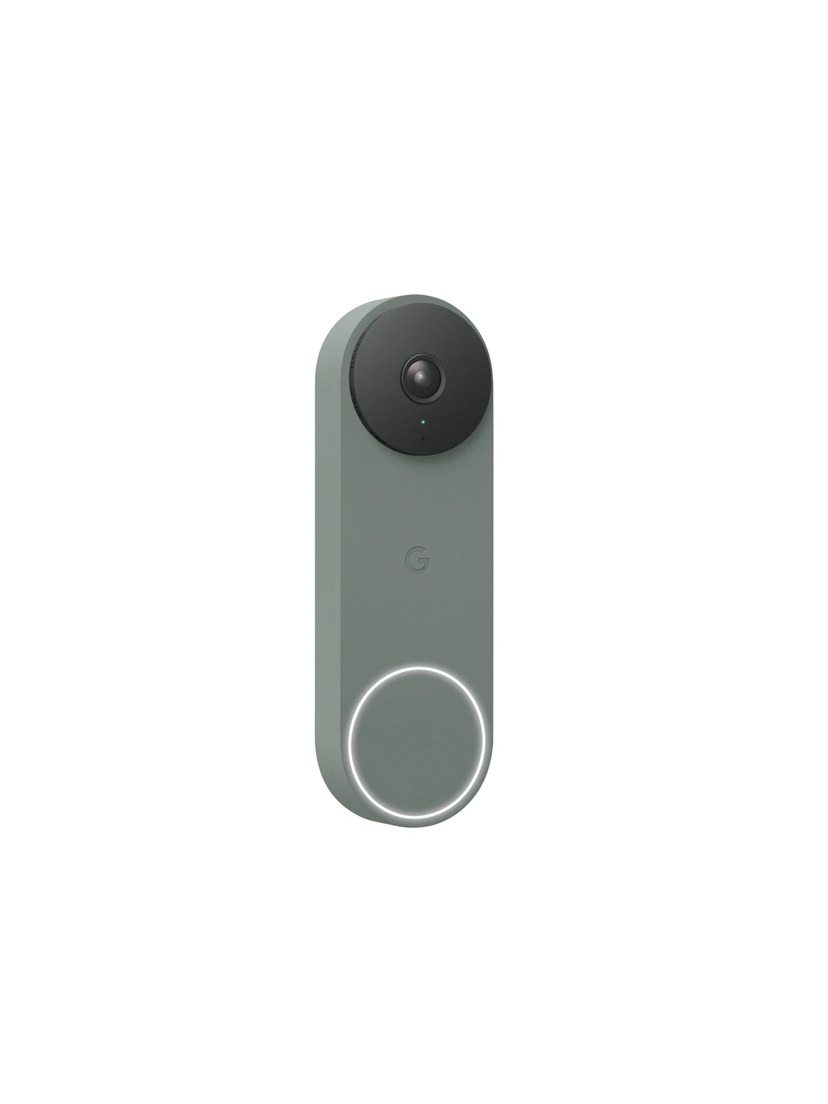 Google Nest Doorbell (Wired, 2nd gen) - Video Doorbell Camera - Doorbell Security Camera - Snow