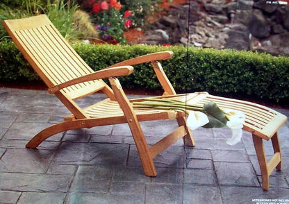Wholesale Teak Custom Sunbrella Fabric Cushion, Water-Resistant, Steamer Lounger Cushion, Plain