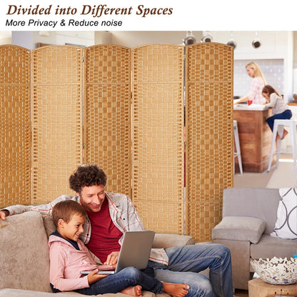 3-Panel Room Divider, 6 ft Office Partition Walls Wood Divider Folding Portable Privacy Screen, Room Dividers and Folding Privacy Screens for Home, Room Separator Wall Dividers,Black