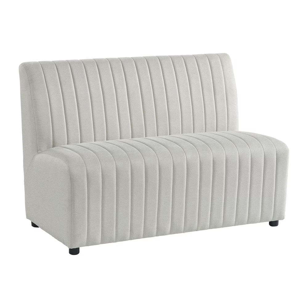 Picket House Furnishings Rizzo Dining Bench in Beige Linen