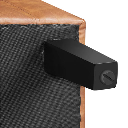 Yaheetech Faux Leather Accent Arm Chair For Living Room, Black