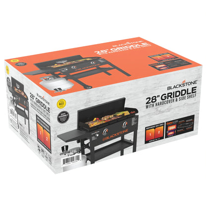 Blackstone Original 2-Burner 28" Propane Omnivore Griddle with Hard Cover