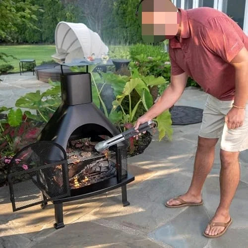 , Wood Burning Outdoor Fire House