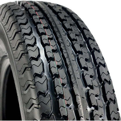 Mastertrack UN203 ST205/75R14 8 Ply 105/101N Load Range D Radial Trailer Tire - ST 205/75/14 205/75R14,Set of 2(No Wheels)