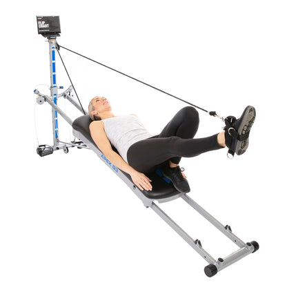 Total Gym APEX G5 Home Fitness Incline Weight Trainer Equipment w/ 10 Resistance Levels