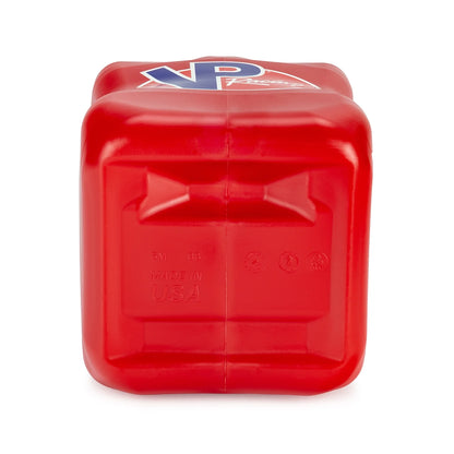 VP Racing 3512-CA, 5.5-Gallon Square Motorsport Jug Red (3 Pack), w/Utility Jug Battery Powered Fuel Transfer Pump (1 Pack)