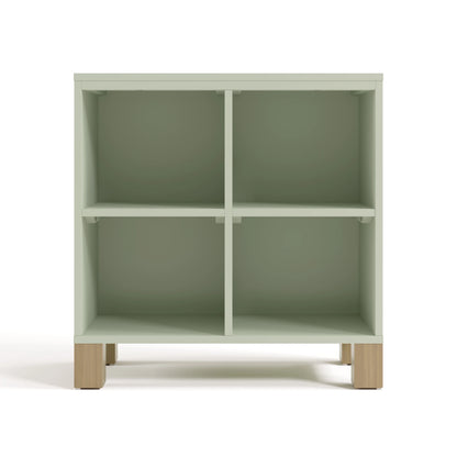 Storkcraft California Cube Organizer Children's Bookcase, Blush with Driftwood