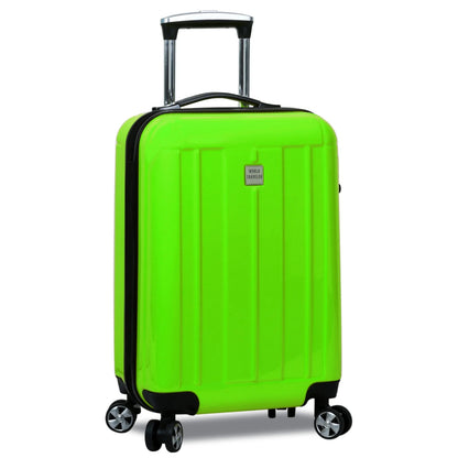 World Traveler Contour Hardside 3-Piece Spinner Luggage Set - Yellow